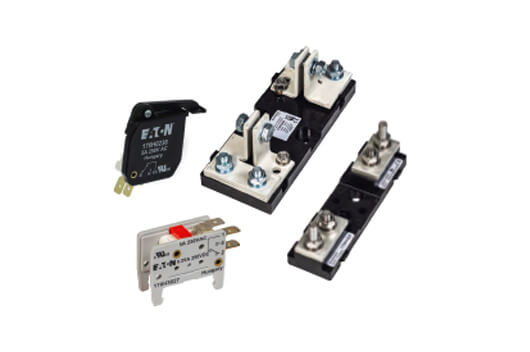 Sicherungshalter und Mikroschalter